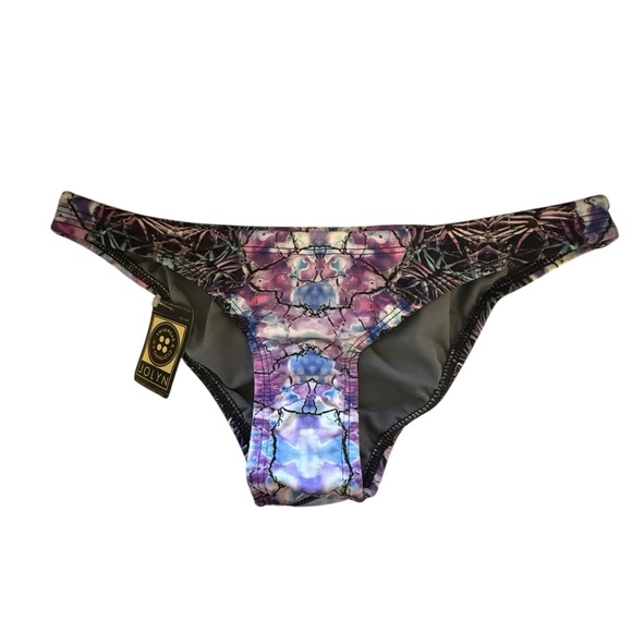 JOLYN Other - Jolyn Bikini Swim Bottom Print Medium New With Tags